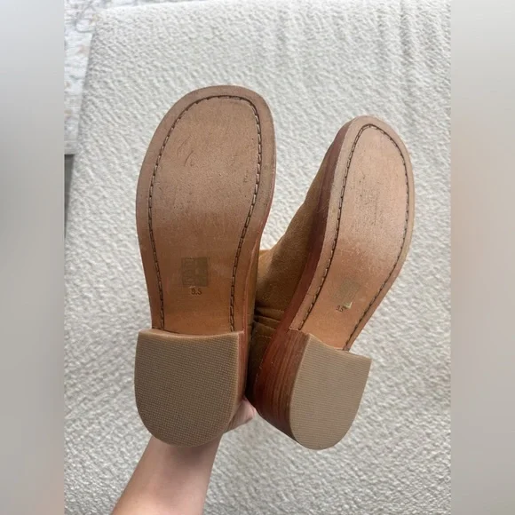 FREE PEOPLE Blaze Pull On Boots in Toffee Suede - Picture 9 of 14